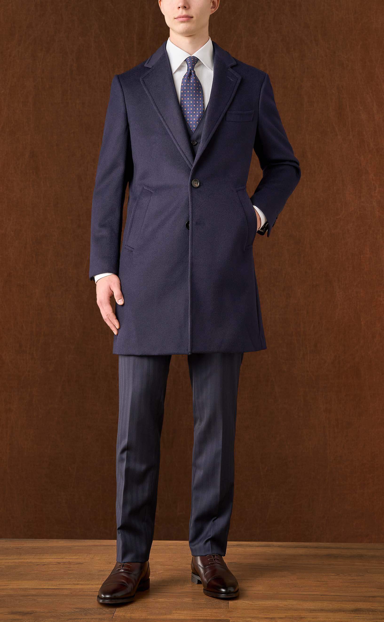 Navy Overcoat