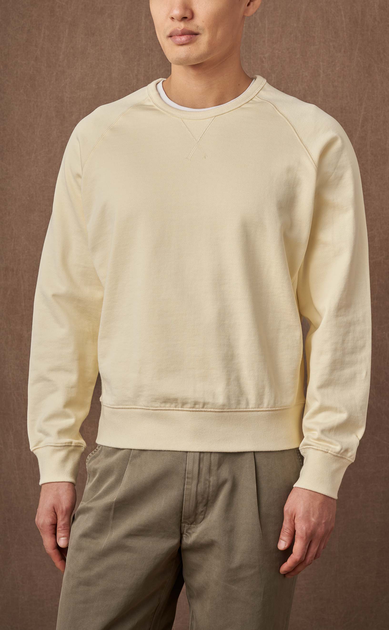 Cream Crewneck Sweatshirt